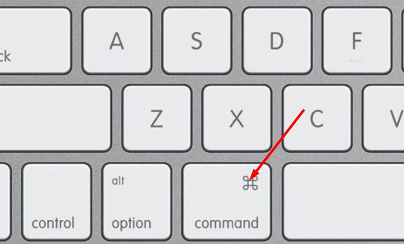 on mac how do you control click to opt for more than one
